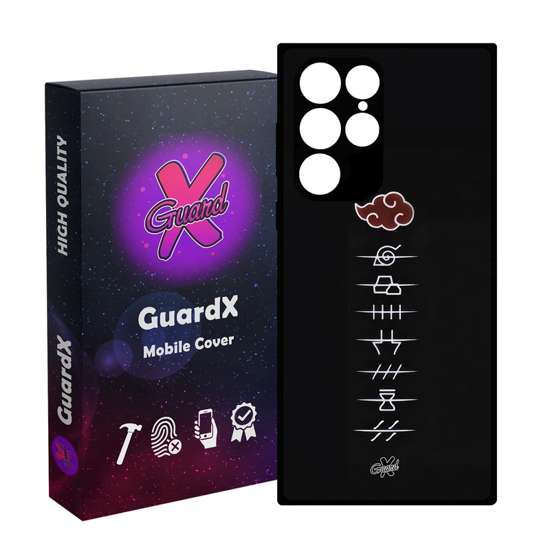 کاور گارد ایکس طرح Naruto Anime مدل Glass10586 مناسب برای گوشی موبایل سامسونگ Galaxy S22 Ultra