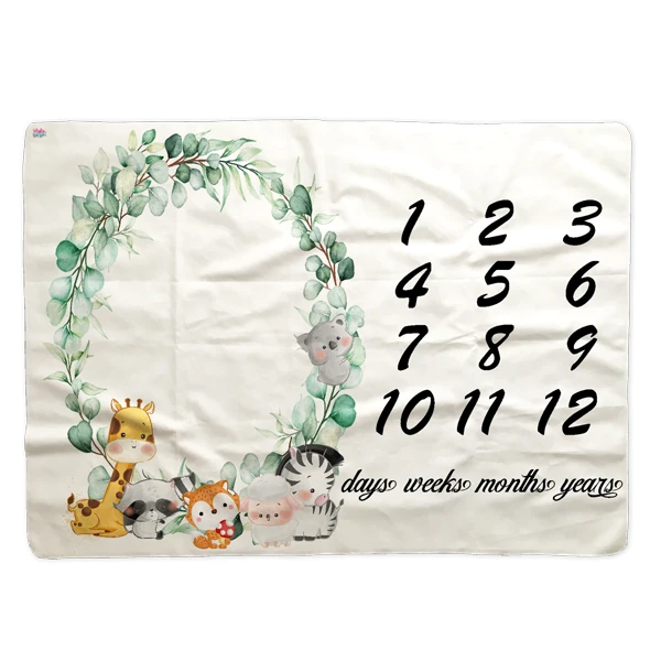 عکس شماره 2 : زیرانداز عکاسی ماهگرد کودک لالاآنجل مدل کلاسیک