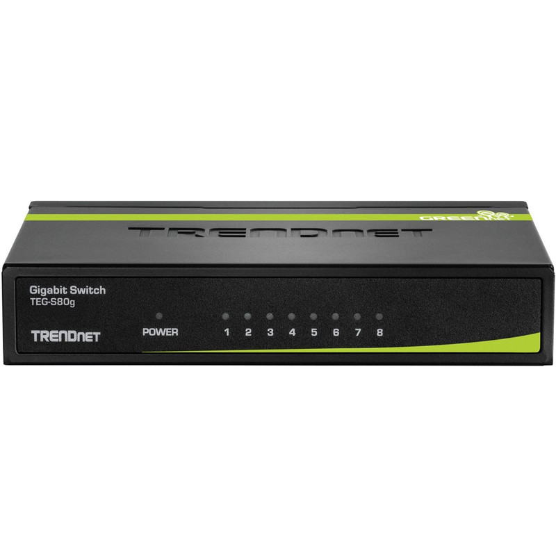 سوییچ 8 پورت ترندنت مدل GREENnet TEG-S80g