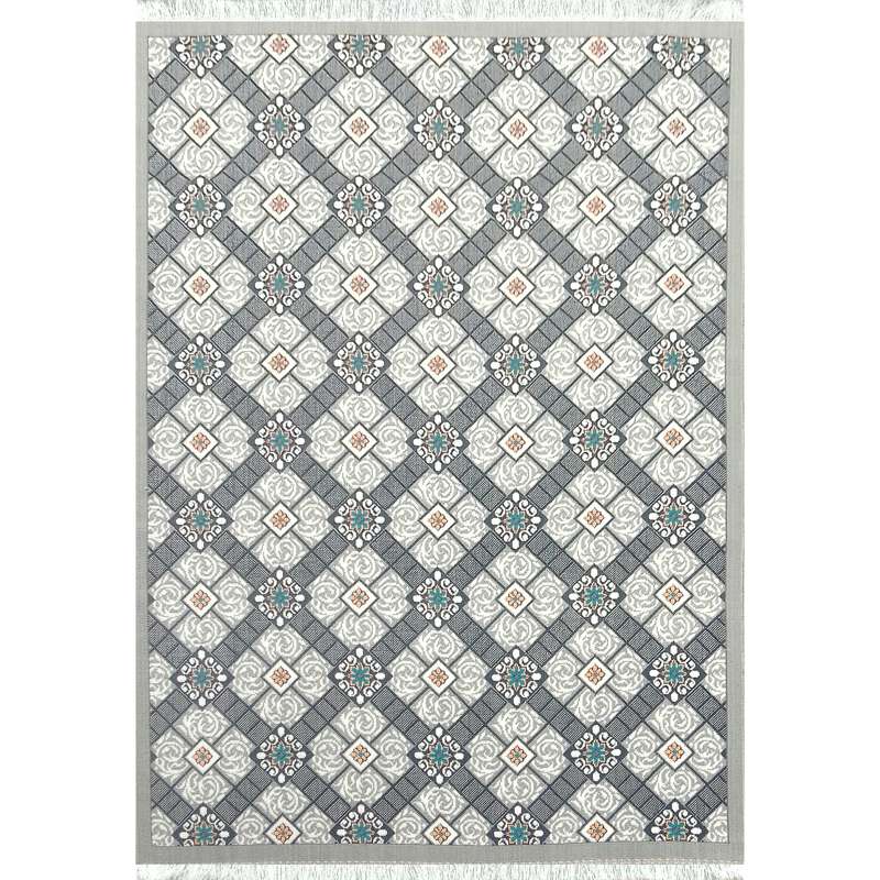 گلیم ماشینی ستاره طلایی ملت مدل سنبل گلیم ماشینی ستاره طلایی ملت مدل سنبل