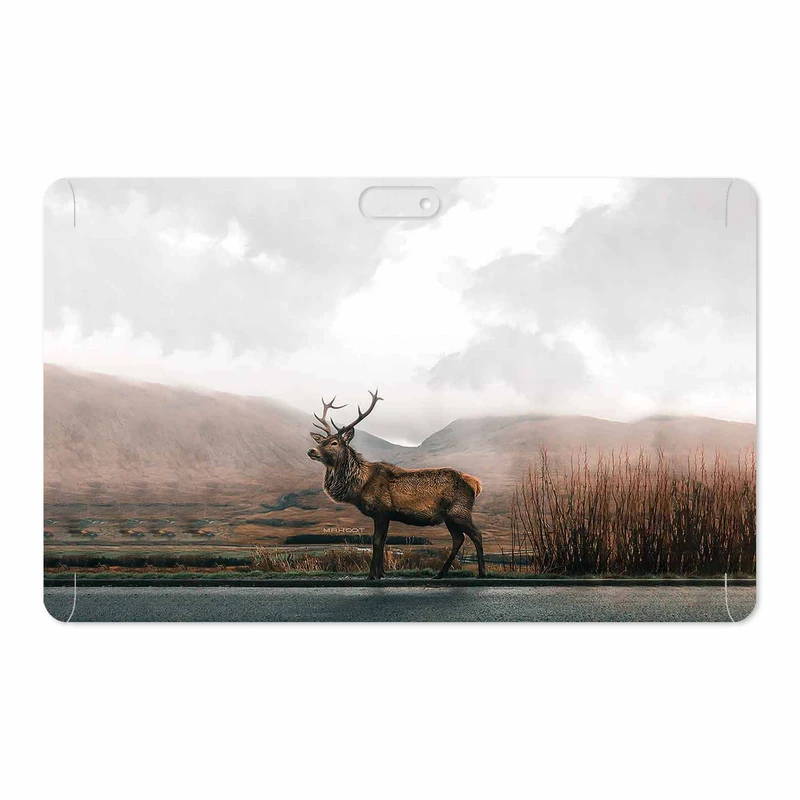 برچسب پوششی ماهوت مدل Horned Deer مناسب برای تبلت جی ال ایکس W11 Plus