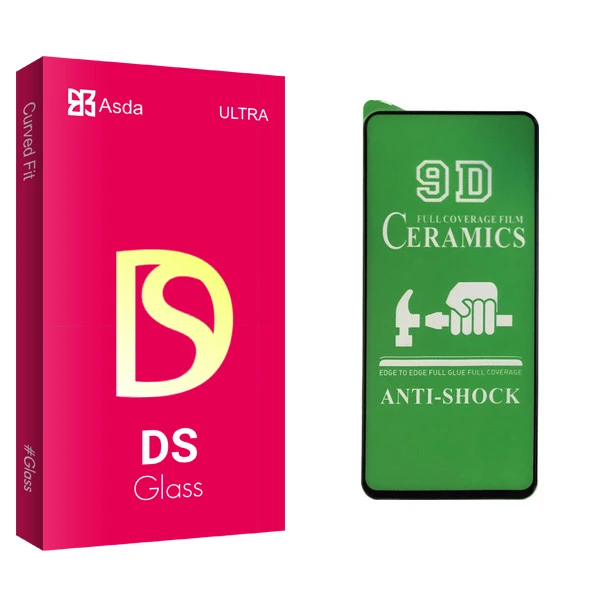 محافظ صفحه نمایش سرامیکی آسدا مدل DS glass مناسب برای گوشی موبایل شیائومی Redmi Note 9
