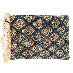 سفره قلمکار ممتاز سی دا  کد GH01003 سایز 100 × 150 سانتی‌متر
