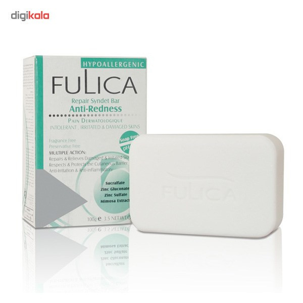 پن شستشو فولیکا مدل Anti Redness وزن 100 گرم پن شستشو فولیکا مدل Anti Redness وزن 100 گرم