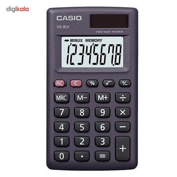 ماشین حساب کاسیو HS-8 LVBK main 1 1