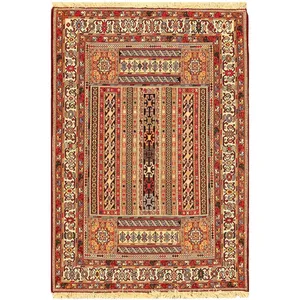گلیم دستبافت یک متری کد 9509066