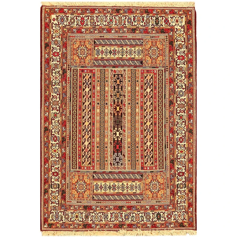 گلیم دستبافت یک متری کد 9509066