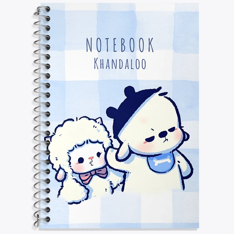 دفتر نت موسیقی 50 برگ خندالو طرح گوسفند و سگ کیوت کد N4699