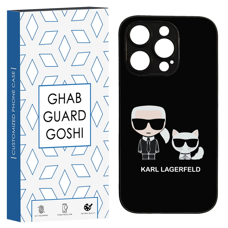 کاور قاب گارد گوشی طرح karl کد TPU-042 مناسب برای گوشی موبایل اپل Iphone 14 PRO