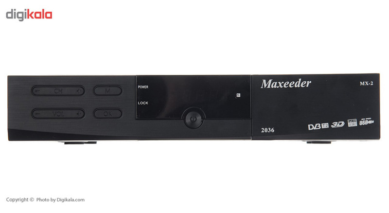 گیرنده دیجیتال مکسیدر مدل MX-2 2036 گیرنده دیجیتال مکسیدر مدل MX-2 2036