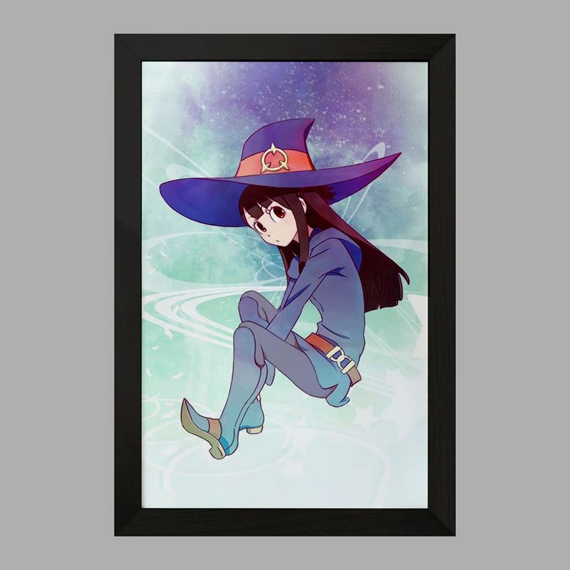 تابلو خندالو مدل اکو انیمه جادوگران کوچک Little Witch Academia  کد 22921