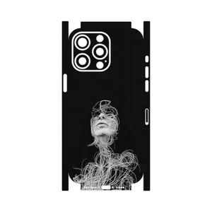 MAHOOT Strings Digital Art 2-FullSkin Cover Sticker for Apple iPhone 15 Pro Max