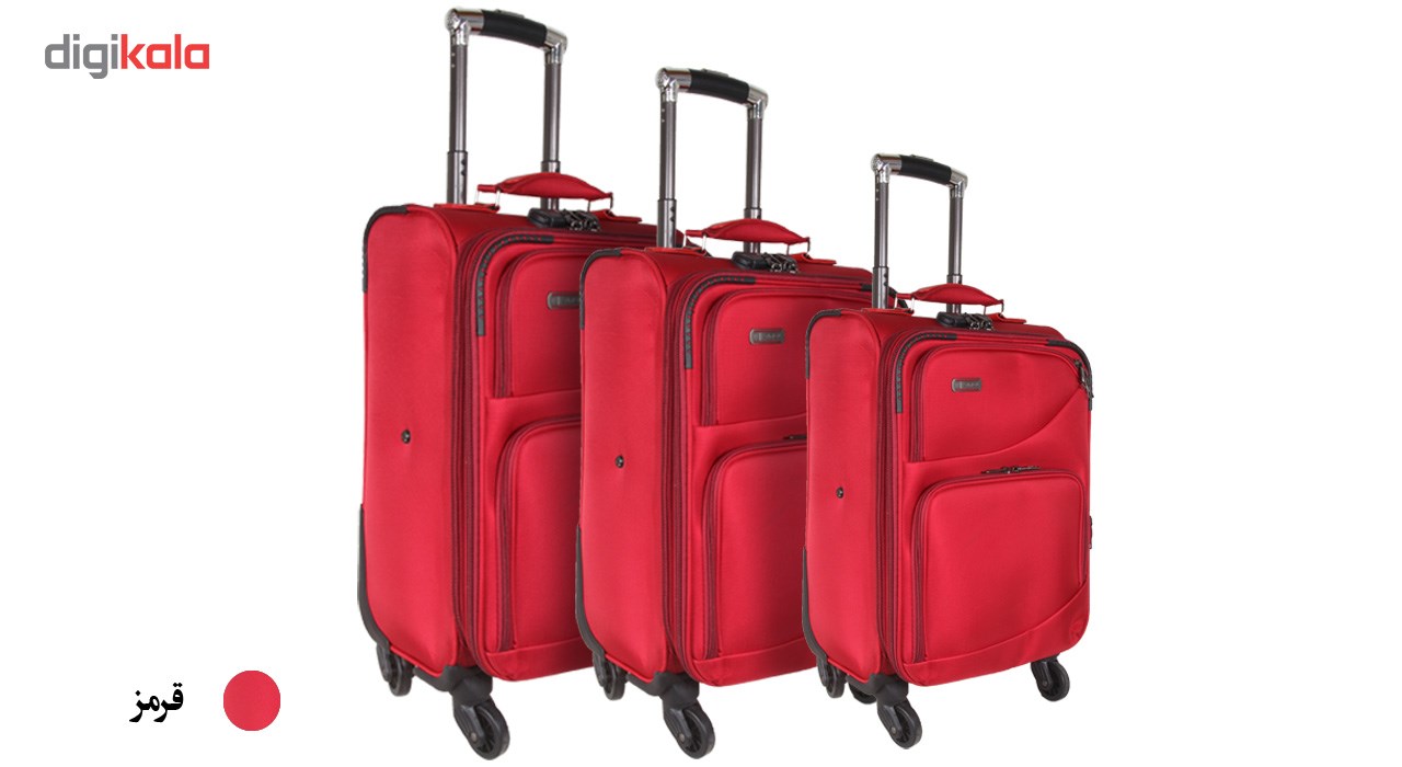 مجموعه سه عددی چمدان کامل مدل13-6036