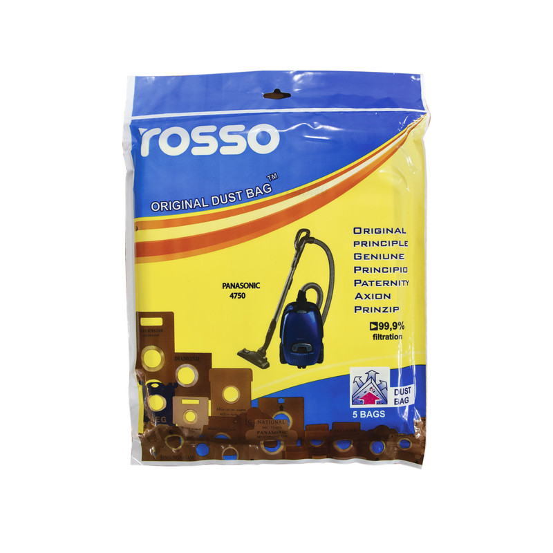 پاکت جاروبرقی مدل 4750 بسته 5 عددی مناسب برای جاروبرقی پاناسونیک پاکت جاروبرقی مدل 4750 بسته 5 عددی مناسب برای جاروبرقی پاناسونیک