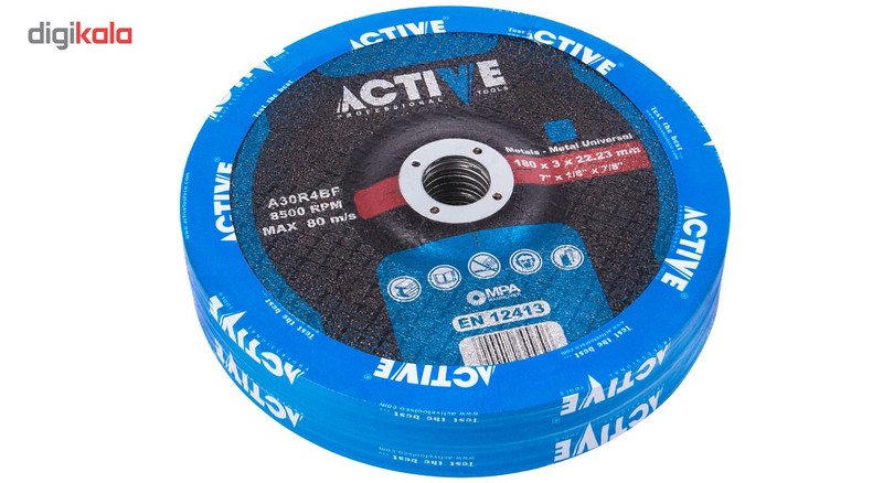 مجموعه 2 عددی صفحه سنگ برش آهن اکتیو تولز مدل AC5013