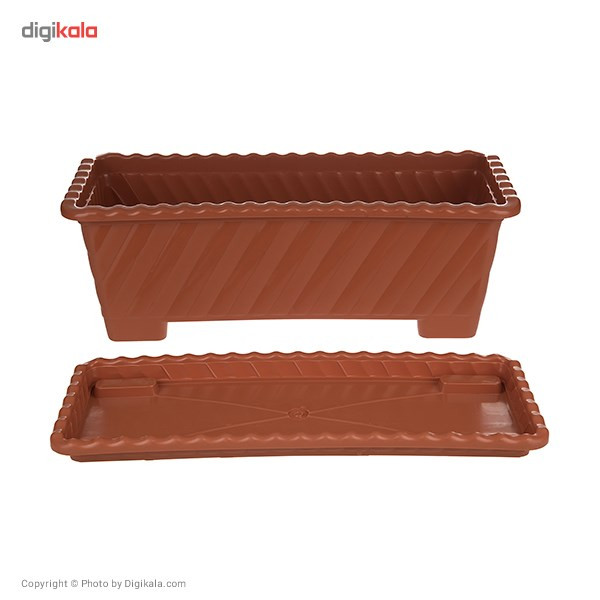 گلدان گل سنگ مدل 316 ارتفاع 22 سانتی متر