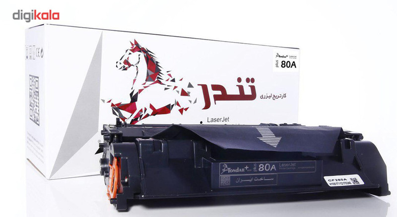 تونر مشکی تندر مدل 80A ظرفیت2800برگی گارانتی تعویض دوساله