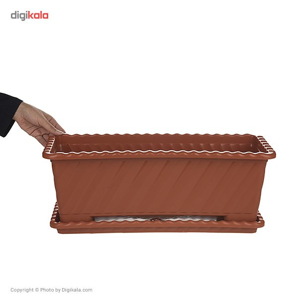 گلدان گل سنگ مدل 316 ارتفاع 22 سانتی متر