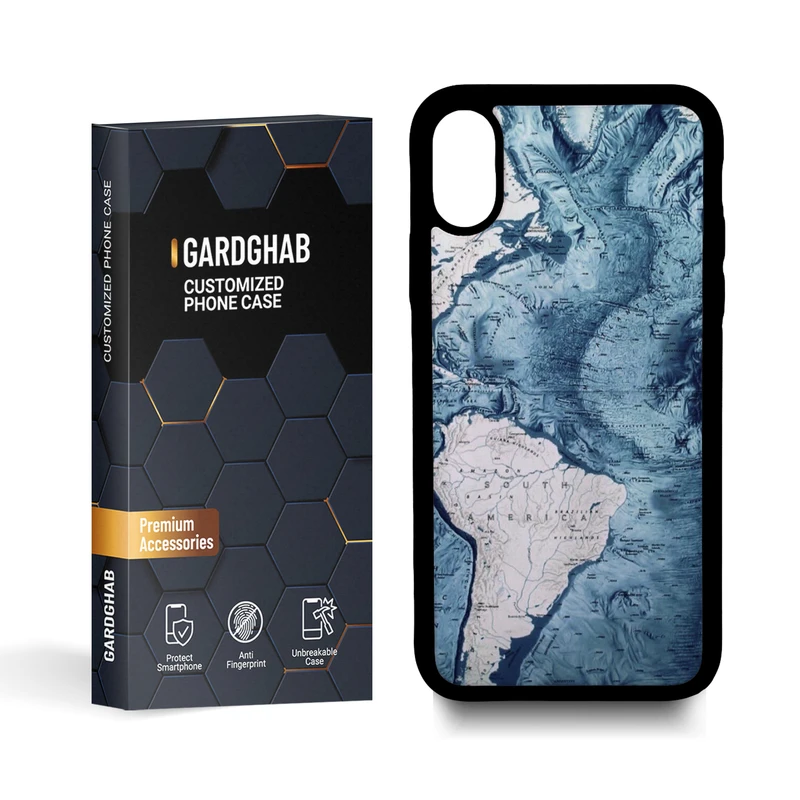  کاور گارد قاب مدل ساده مناسب برای گوشی موبایل اپل iphone x / xs 