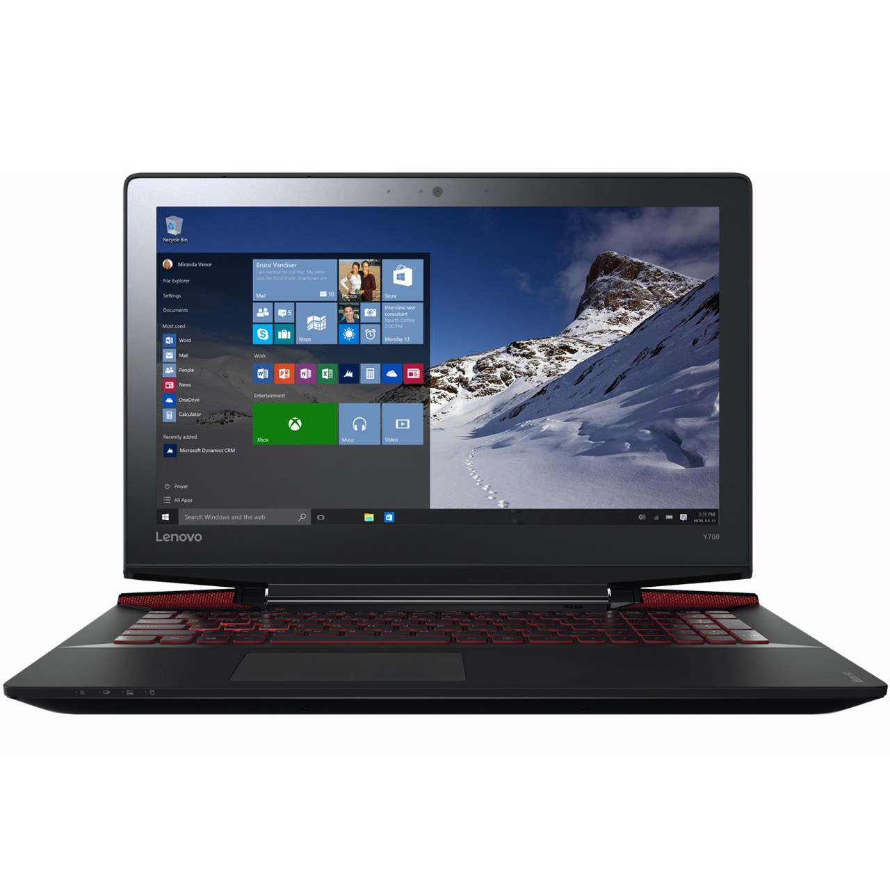 لپ تاپ 15 اینچی لنوو مدل Ideapad Y700 - D