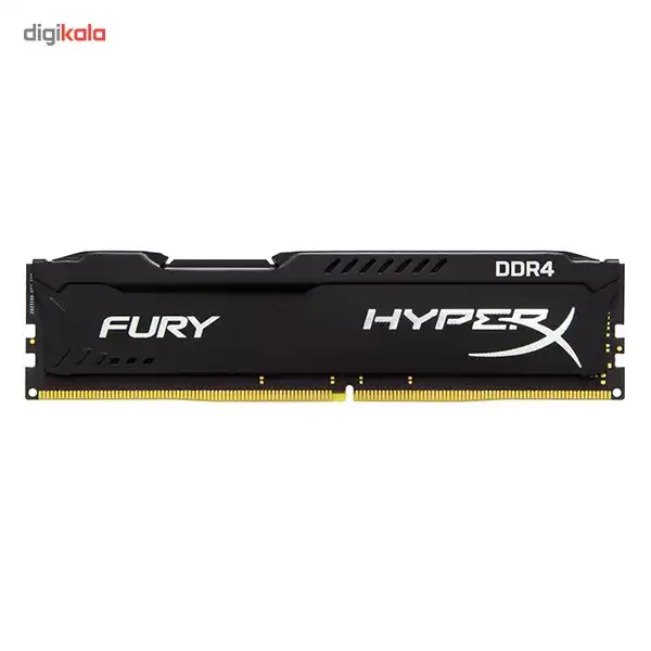 رم کامپیوتر کینگستون مدل HyperX Fury DDR4 2400MHz CL15 ظرفیت 8 گیگابایت