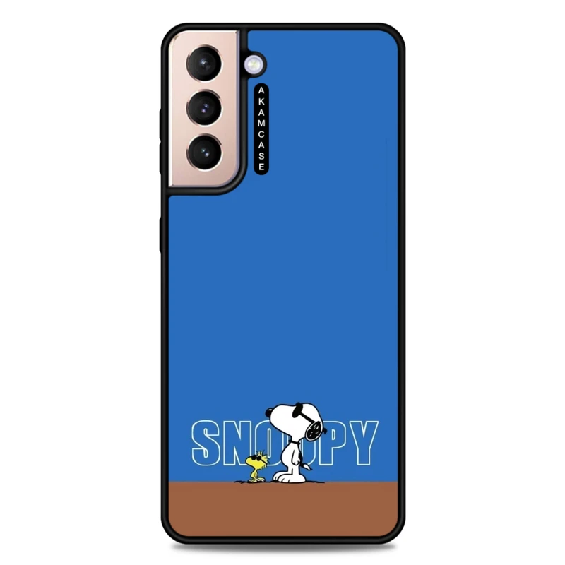 کاور آکام مدل AMC-WSGS21P-SNOOPY-43 مناسب برای گوشی موبایل سامسونگ Galaxy S21 Plus