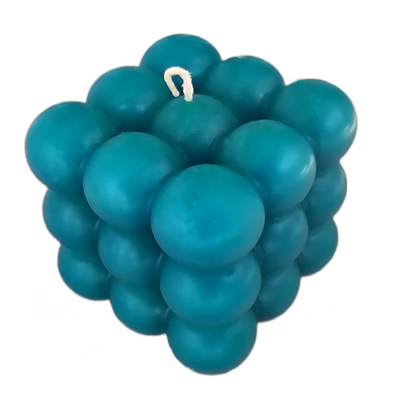 شمع دست‌ساز بدون‌بو مدل روبیک زمان اتمام 2 ساعت