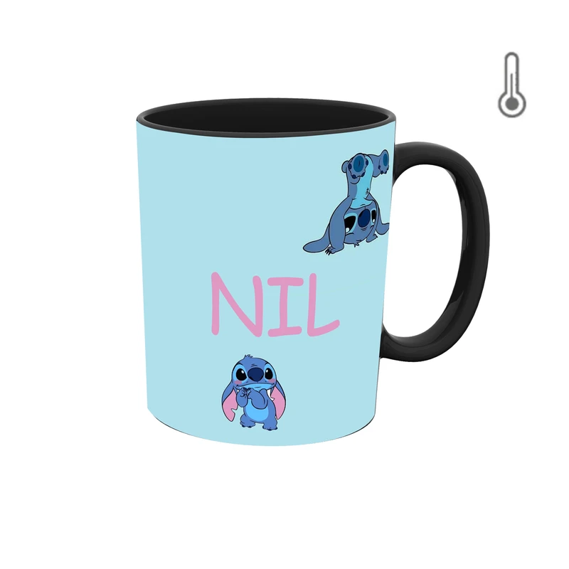 ماگ حرارتی طرح اسم نیل مدل استیچ