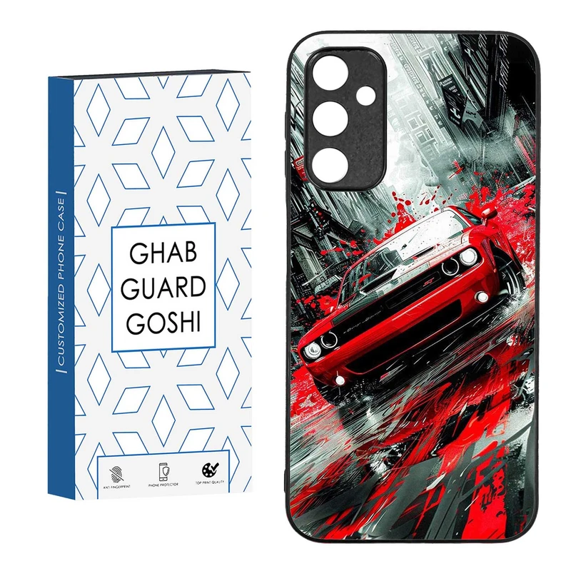 کاور قاب گارد گوشی طرح ماشین کد TPU-091 مناسب برای گوشی موبایل سامسونگ  GALAXY A24  