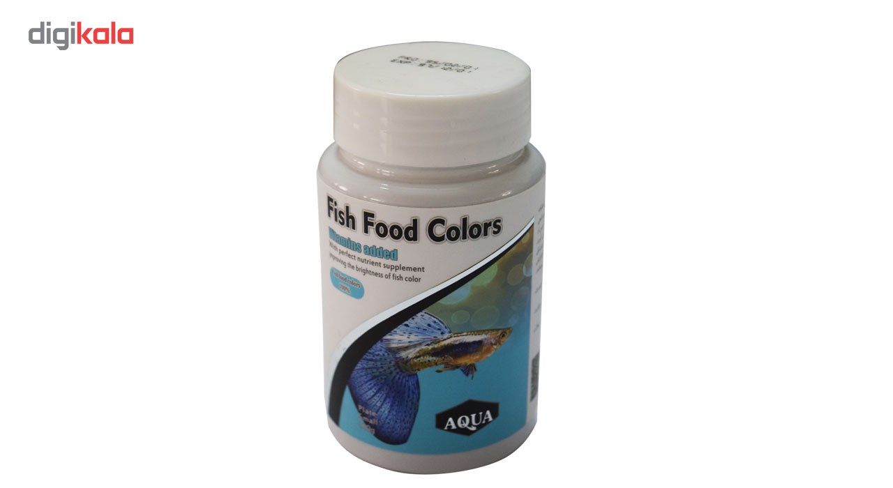 غذای آکوا مدل رنگدانه ماهی های ریز- حجم 100 گرم