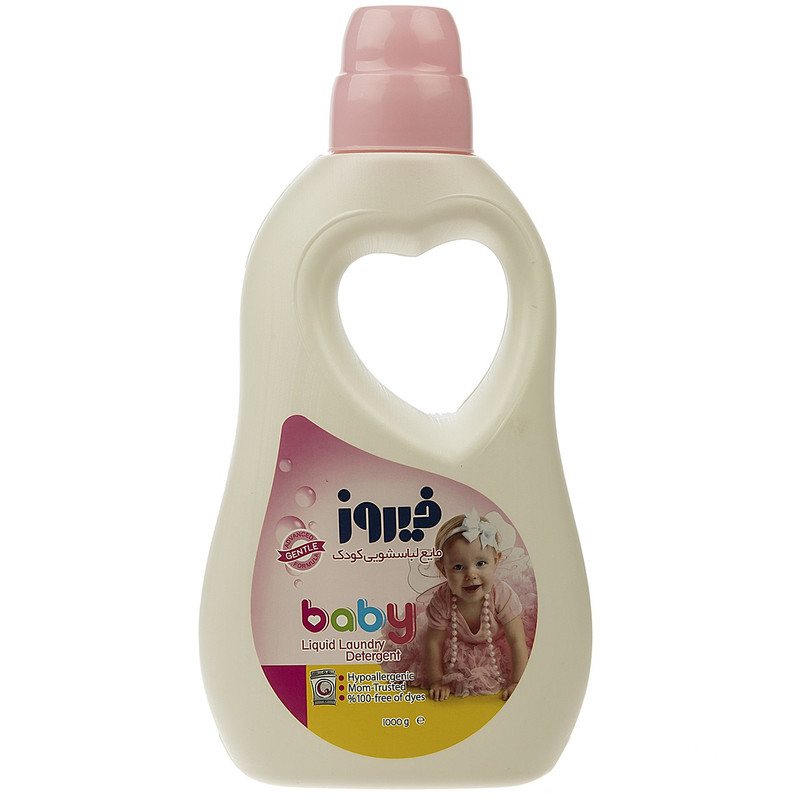 مایع لباسشویی کودک صورتی فیروز مدل Baby