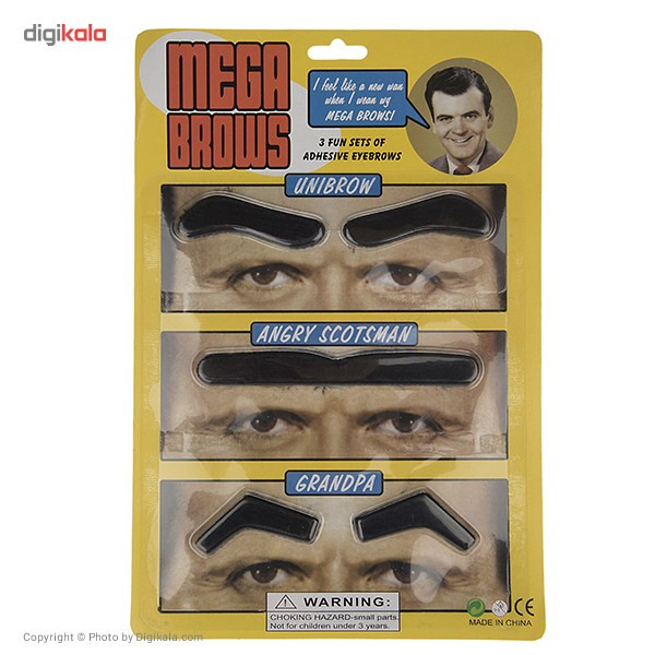 ست ابرو نمایشی مدل Mega Brows بسته 5 عددی