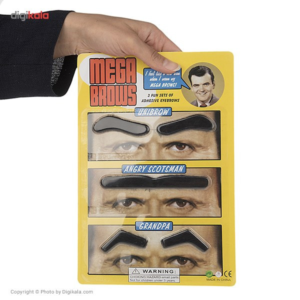 ست ابرو نمایشی مدل Mega Brows بسته 5 عددی