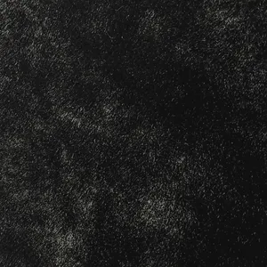 پارچه لباس عرض 1.8 متر مدل پرز کوتاه کد kh1 رنگ مشکی