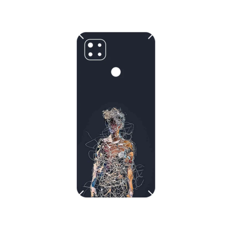 برچسب پوششی ماهوت مدل Strings Digital Art 1 مناسب برای گوشی موبایل شیائومی Redmi 9 Activ