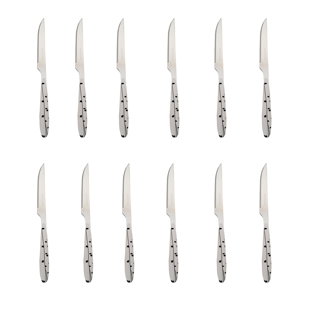 کارد میوه خوری کرون مستر کد1 -CRM بسته 12 عددی