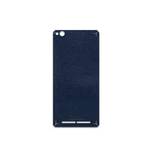 MAHOOT Deep-Blue-Leather Cover Sticker for Xiaomi Redmi 3