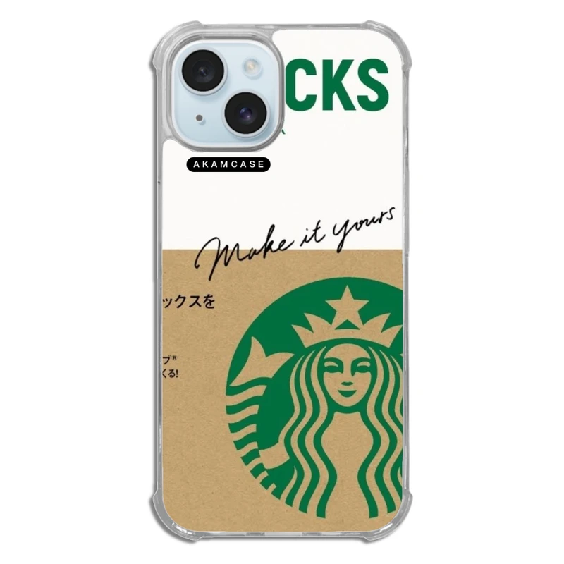 کاور آکام مدل AMCWTA15-STARBUCKS6 مناسب برای گوشی موبایل اپل iPhone 15