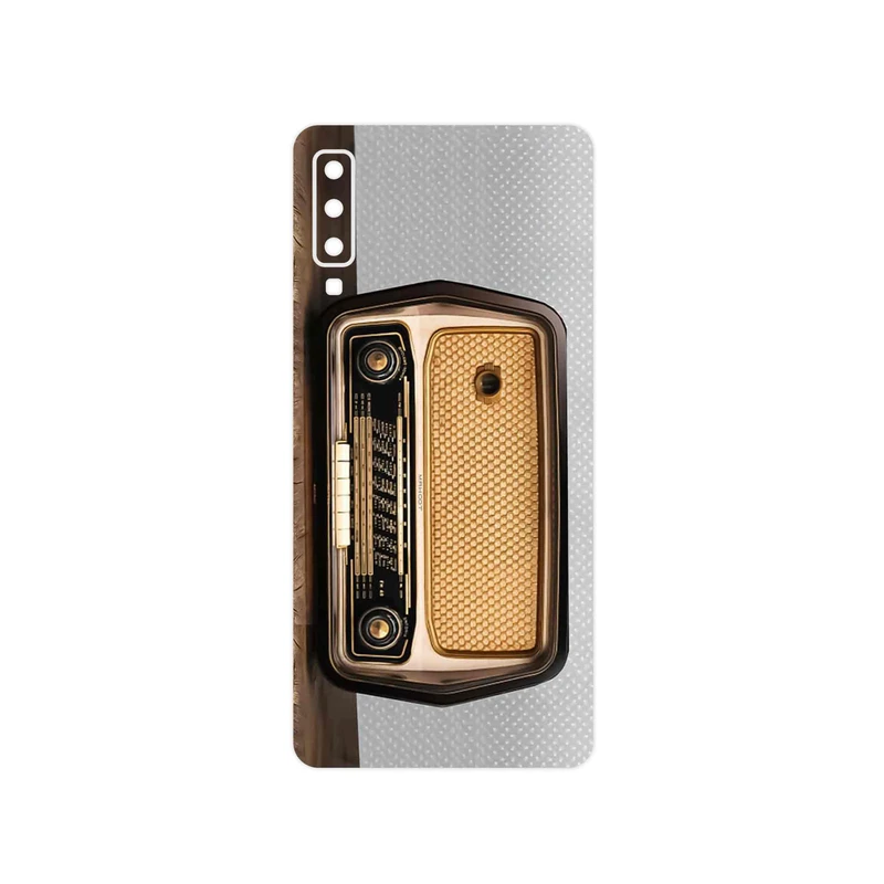 برچسب پوششی ماهوت مدل Radio Nostalgia مناسب برای گوشی موبایل سامسونگ Galaxy A7 2018