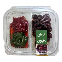 لواشک رز به همراه آلبالو خشک - 100 گرم 