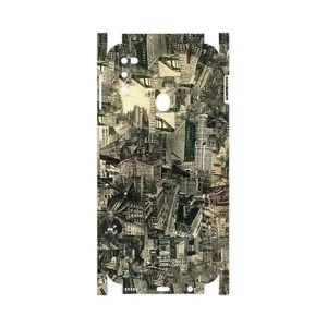 MAHOOT Collage of Skyscraper-FullSkin Cover Sticker for Samsung Galaxy M21  2021 Edition