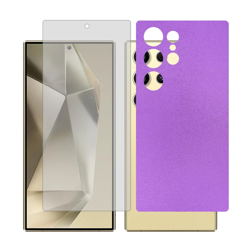 محافظ صفحه نمایش شفاف گلس مدل Together مناسب برای گوشی موبایل سامسونگ Galaxy S24 Ultra به همراه برچسب پوششی