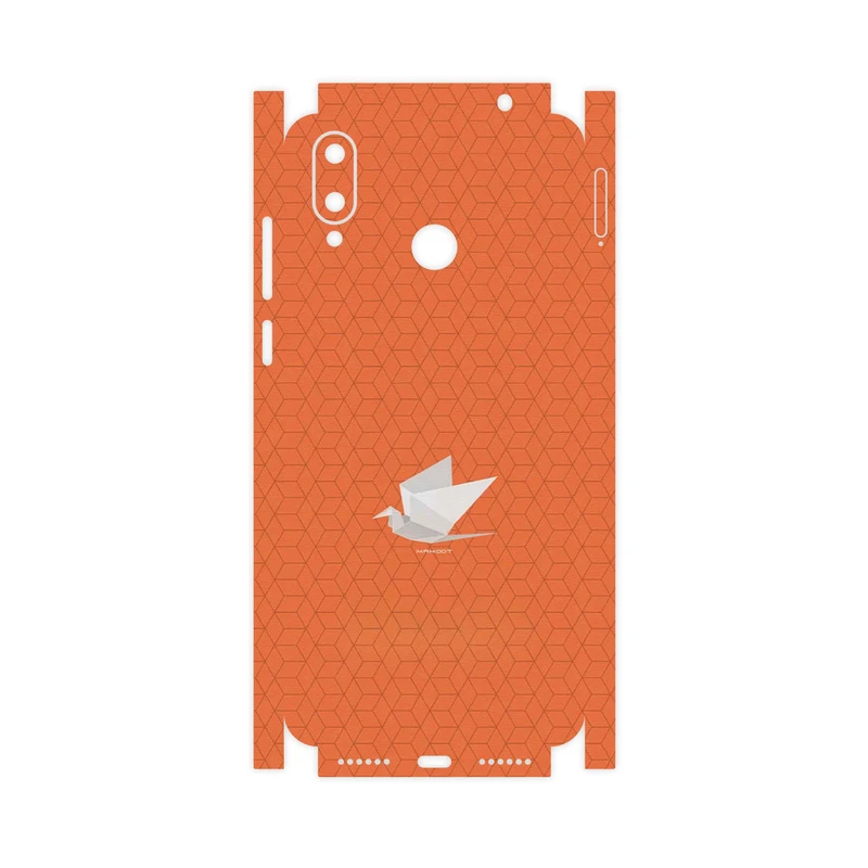 برچسب پوششی ماهوت مدل Minimalist origami bird-FullSkin مناسب برای گوشی موبایل جی پلاس Q10