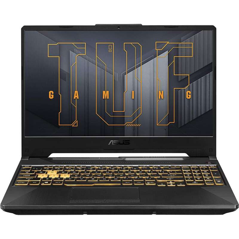 لپ تاپ 15.6 اینچی ایسوس مدل TUF Gaming F15 FX506HE-HN018-i7 11800H-8GB DDR4-1SSD-RTX3050Ti-FHD - کاستوم شده