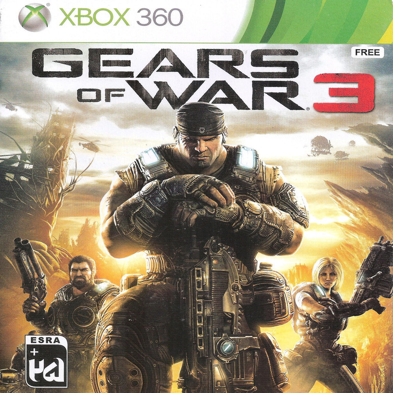 بازی GEARS OF WAR 3 مخصوص XBOX 360