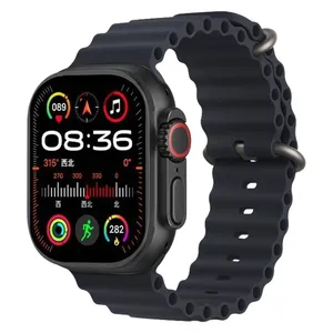 ساعت هوشمند آنونس مدل ULTRA 9 صفحه نمایش لمسی، محاسبه کالری ، شمارنده ضربان قلب ، امکان شخصی سازی واچ فیس،قابلیت مکالمه از طریق بلوتوث، پشتیبانی از زبان فارسی، بند سیلیکونی