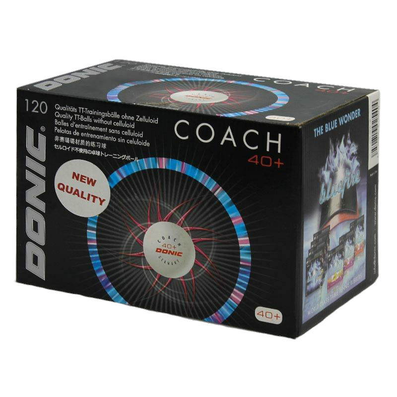 توپ پینگ پنگ دونیک مدل +COACH 40 بسته ۱۲۰ عددی