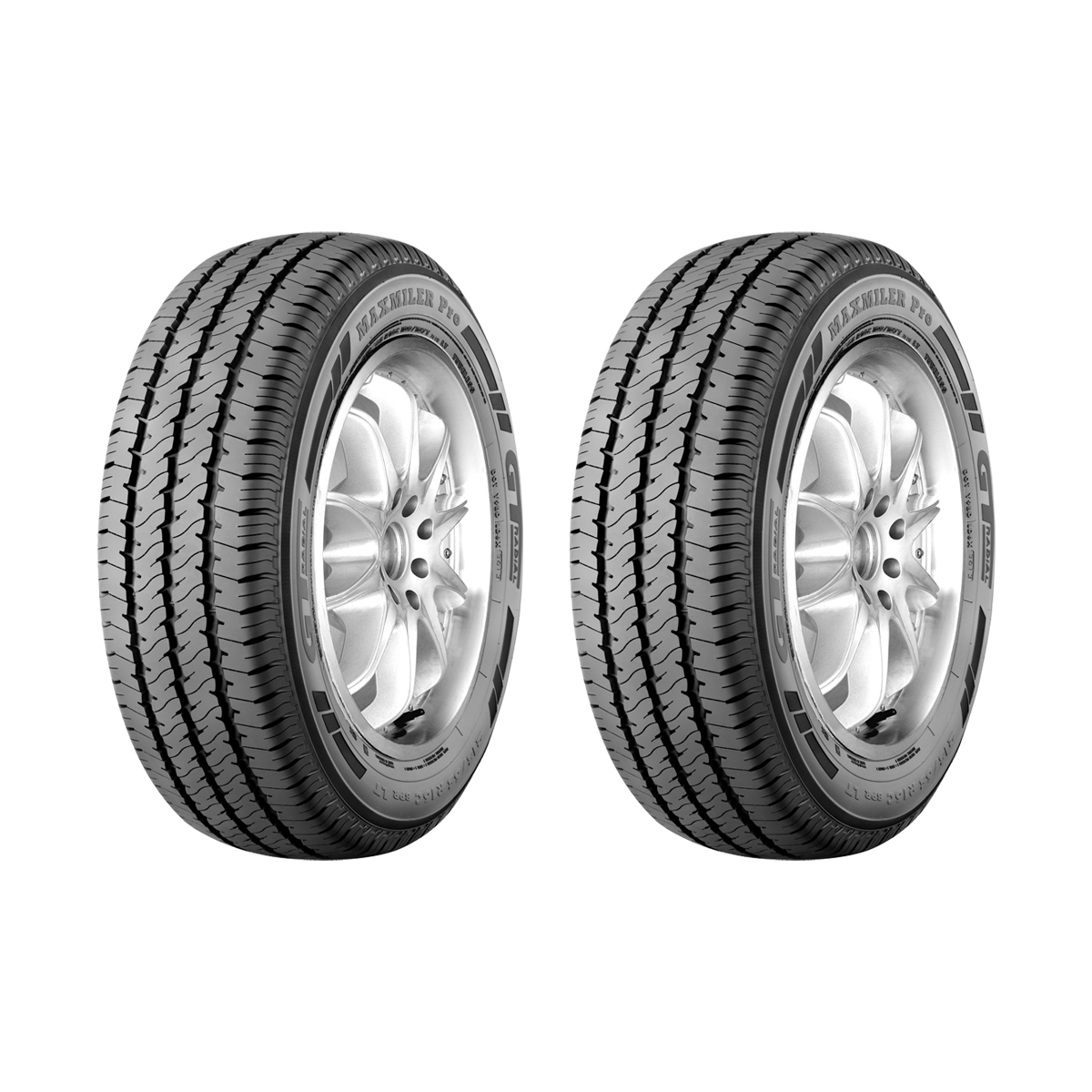 لاستیک خودرو جی تی رادیال مدل MAXMILER PRO سایز 195/80R14 - دو حلقه 