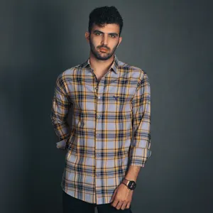 پیراهن آستین بلند مردانه پیکی پوش مدل M02521