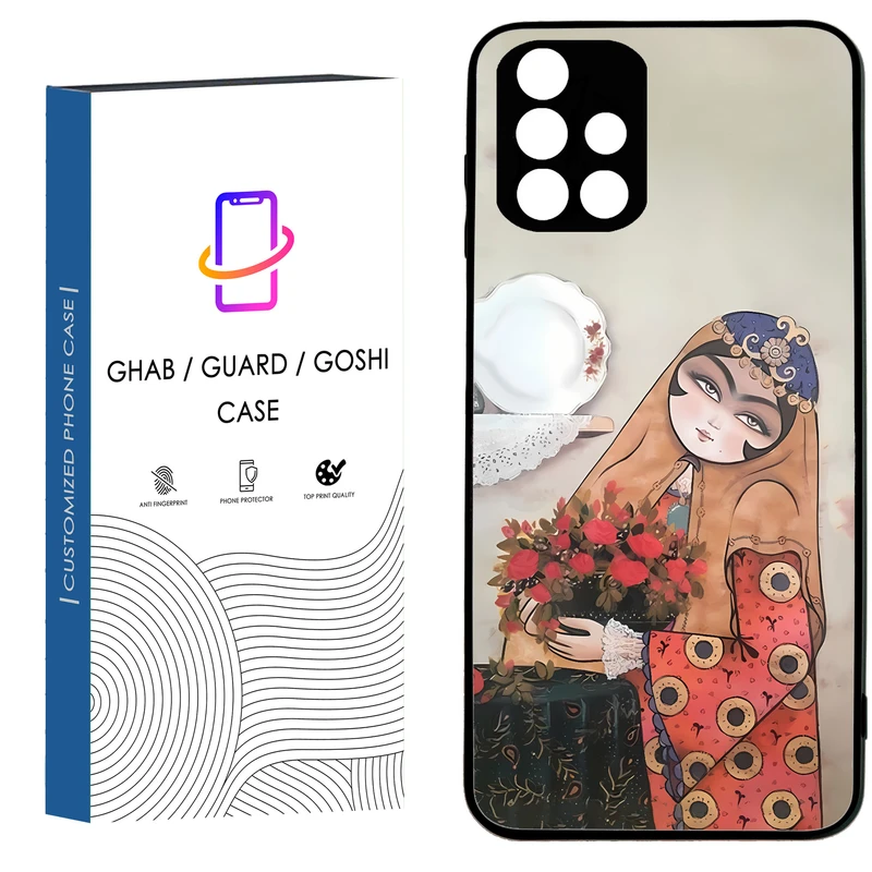 کاور قاب گارد گوشی طرح دخترانه کد 27 - tpu مناسب برای گوشی موبایل سامسونگ Galaxy A71